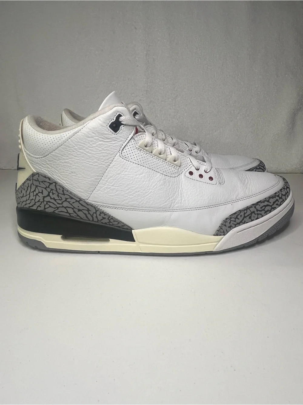 Nike Air Jordan 3 Retro White Cement Reimagined Size 18